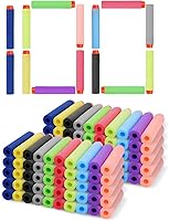 Vista 9 de Dardos de repuesto universales de succión de espuma de dardos bala de 100 dardos para pistola de juguete Nerf N-Strike Elite Series Blasters