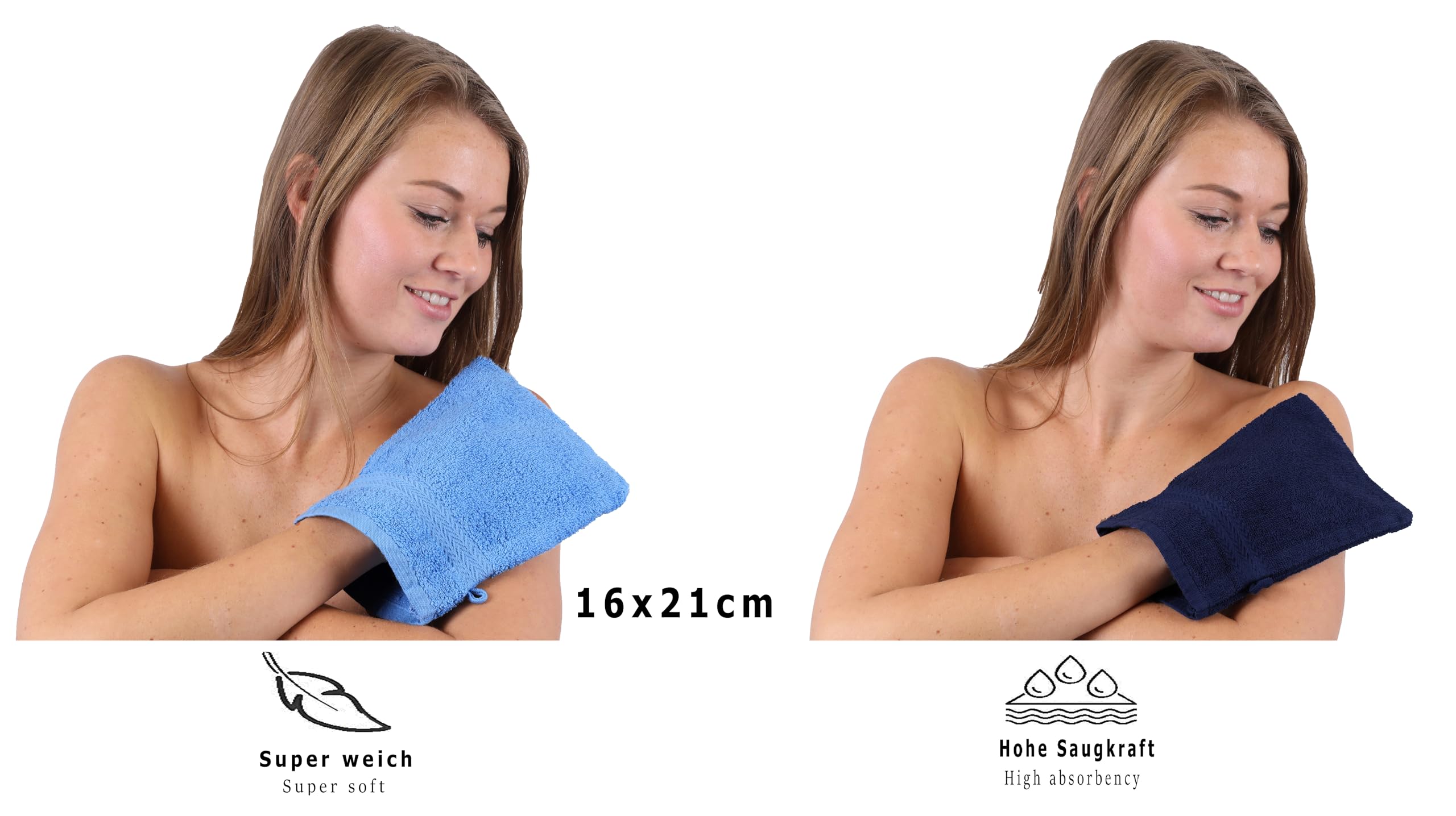 Lot serviettes et gants de toilette - Linge de maison