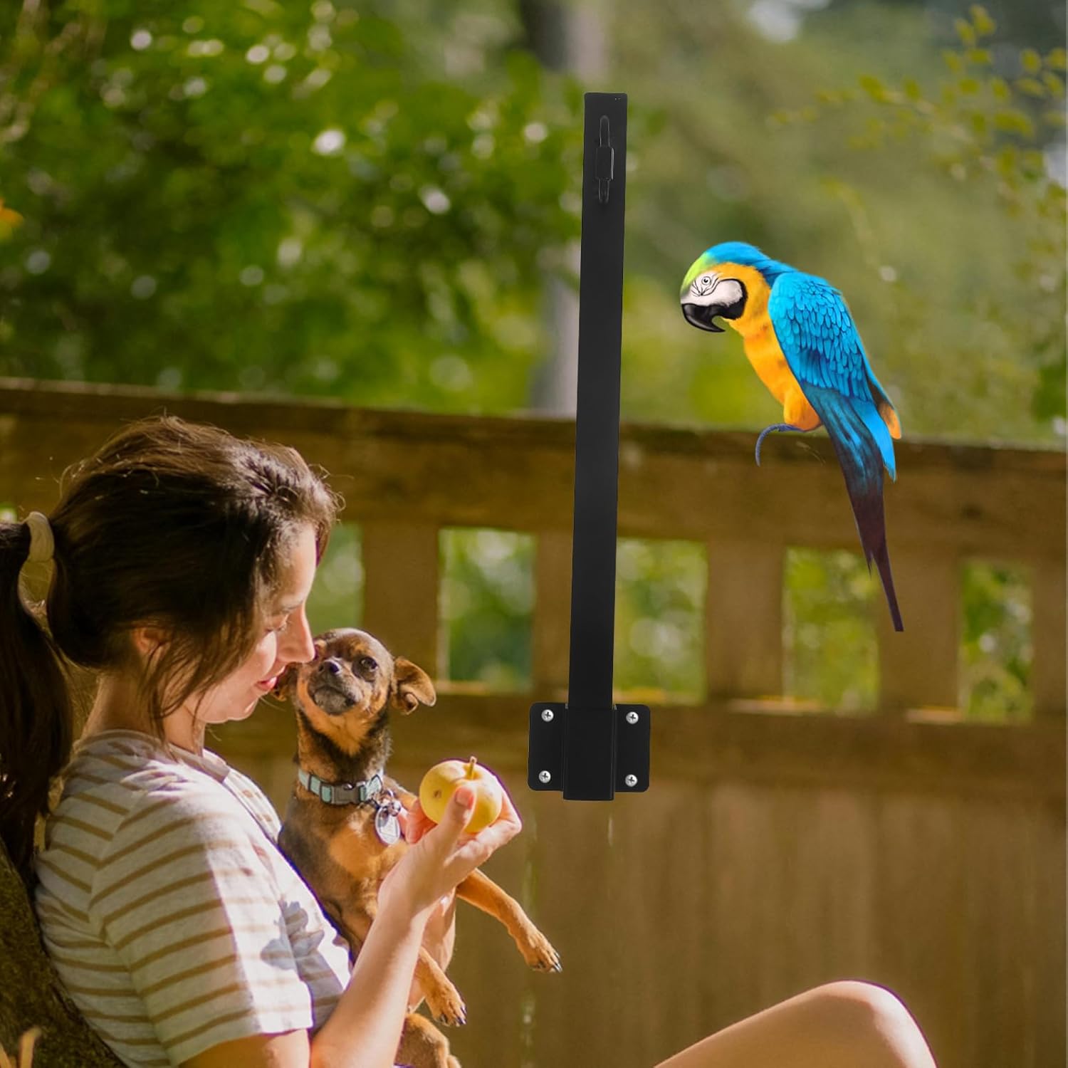 4pcs Outdoor Light Pole Hanger Support Rod String Lamp Holder for Garden and Patio Outdoor Lighting for Bird Feeders and String Lights Easy Installation