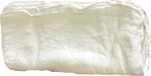 Miniatura 3 de Atlas 500 trapos de toalla de algodón rojo, grado industrial, nuevos limpiadores para limpieza, limpieza de pisos y maquinaria