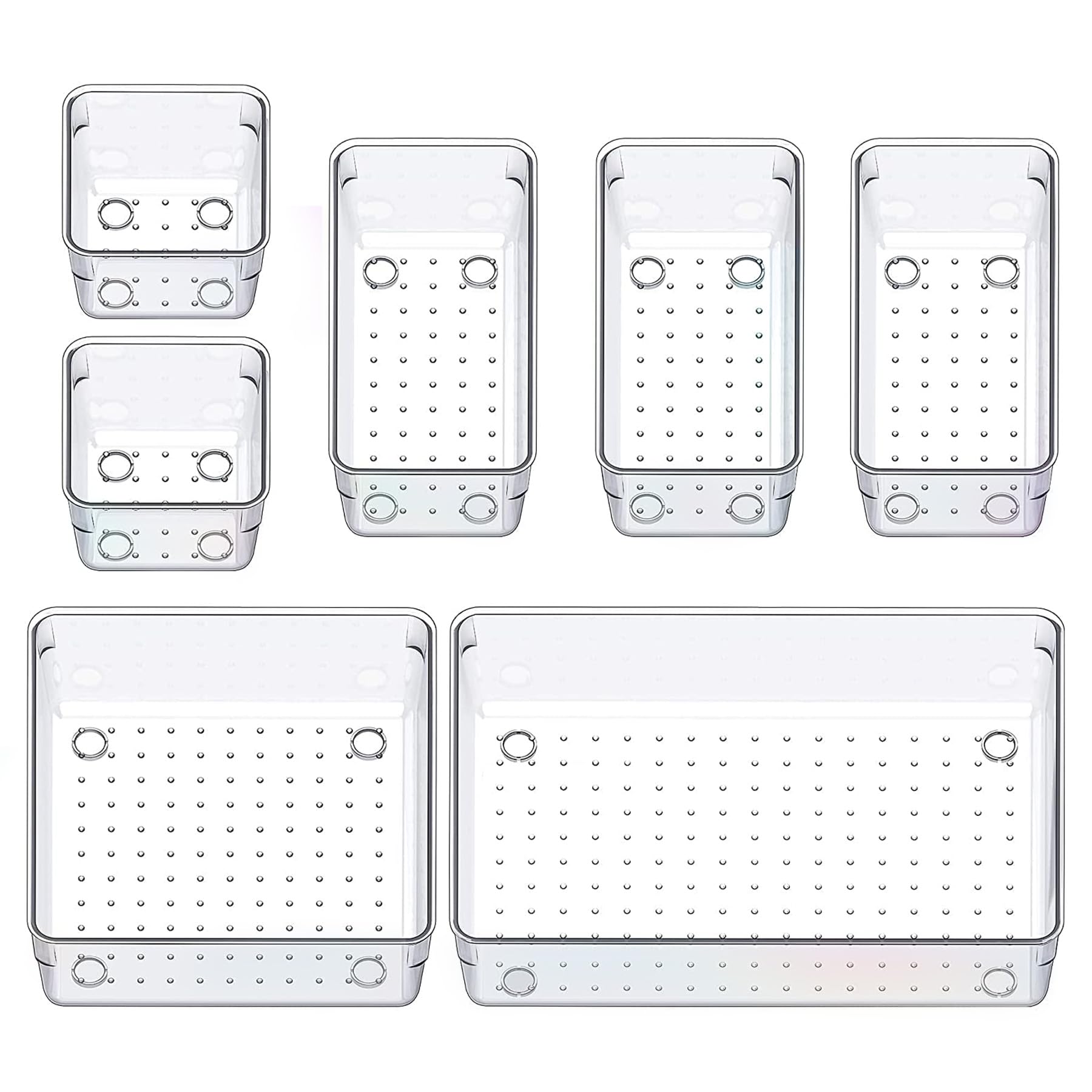See full amazon price history chart for ALOXE Drawer Organizer Makeup Organizer Box Transparent Multipurpose Drawer Organisers Storage Box For Cosmetic, Jewellery, Office, Kitchen Items (7 Pcs) ALOXE Drawer Organizer Makeup Organizer Box Transparent Multipurpose Drawer Organisers Storage Box For Cosmetic, Jewellery, Office, Kitchen Items (7 Pcs) (B0D2P7Z1KW) Amazon Price History, Amazon Price Tracker