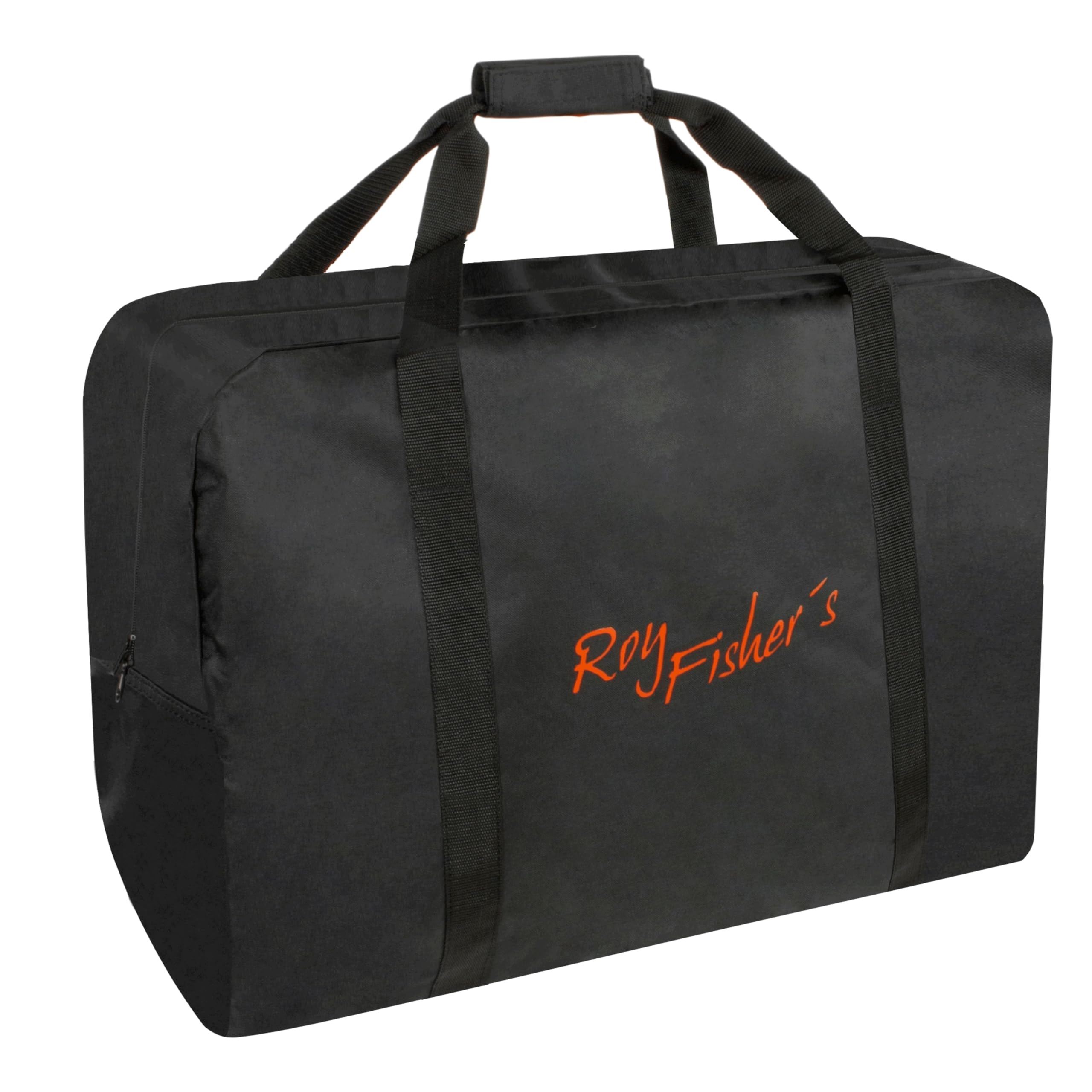 Roy Fishers Belly Boat Transporttasche – 110L – 67 x 34 x 49 cm | Robustes 600D Nylon, Universell für V- & U-Shape Modelle, Wasserdicht beschichtet