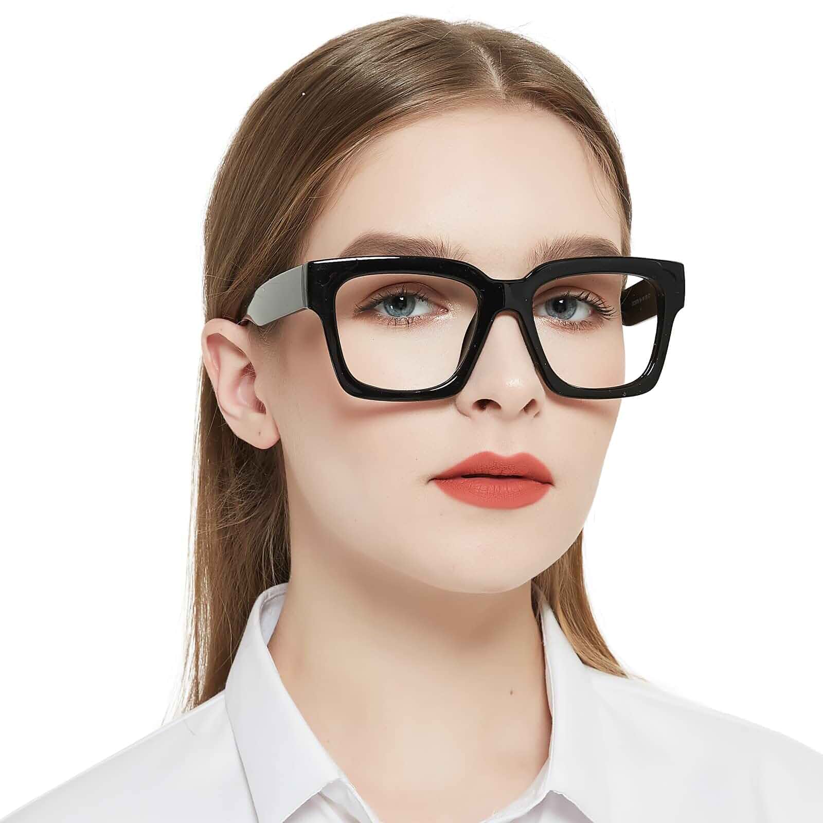 OCCI CHIARI Large Reading Glasses for Women Stylish Square Readers 1.0 1.25 1.50 1.75 2.0 2.25 2.50 2.75 3.0 3.5