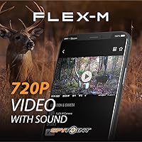 Vista 7 de SPYPOINT Flex-M Twin Pack Cellular Trail Cameras - Best Hunting Accessories, No WiFi Needed, GPS, Night Vision, Dual-Sim LTE, IP65 Water-Resistant