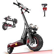 Electric Scooters for Adults with seat,25-30mph Fast Speed, 20-28 Miles Range,10" Off-Road Tires, Duty 300+ lbs,Foldable E-Scooter Adults for Commuting &amp; Outdoor Riding,J01