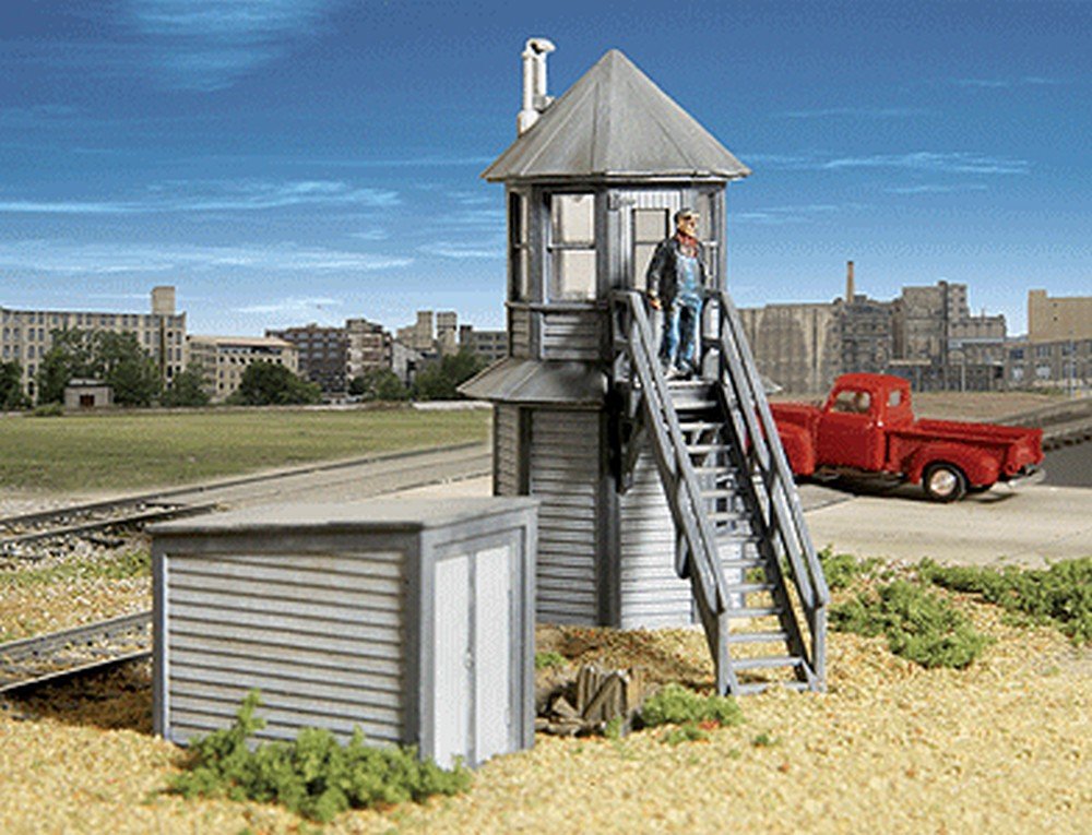 Walthers Cornerstone Series Kit HO Scale Gateman's Tower Kit