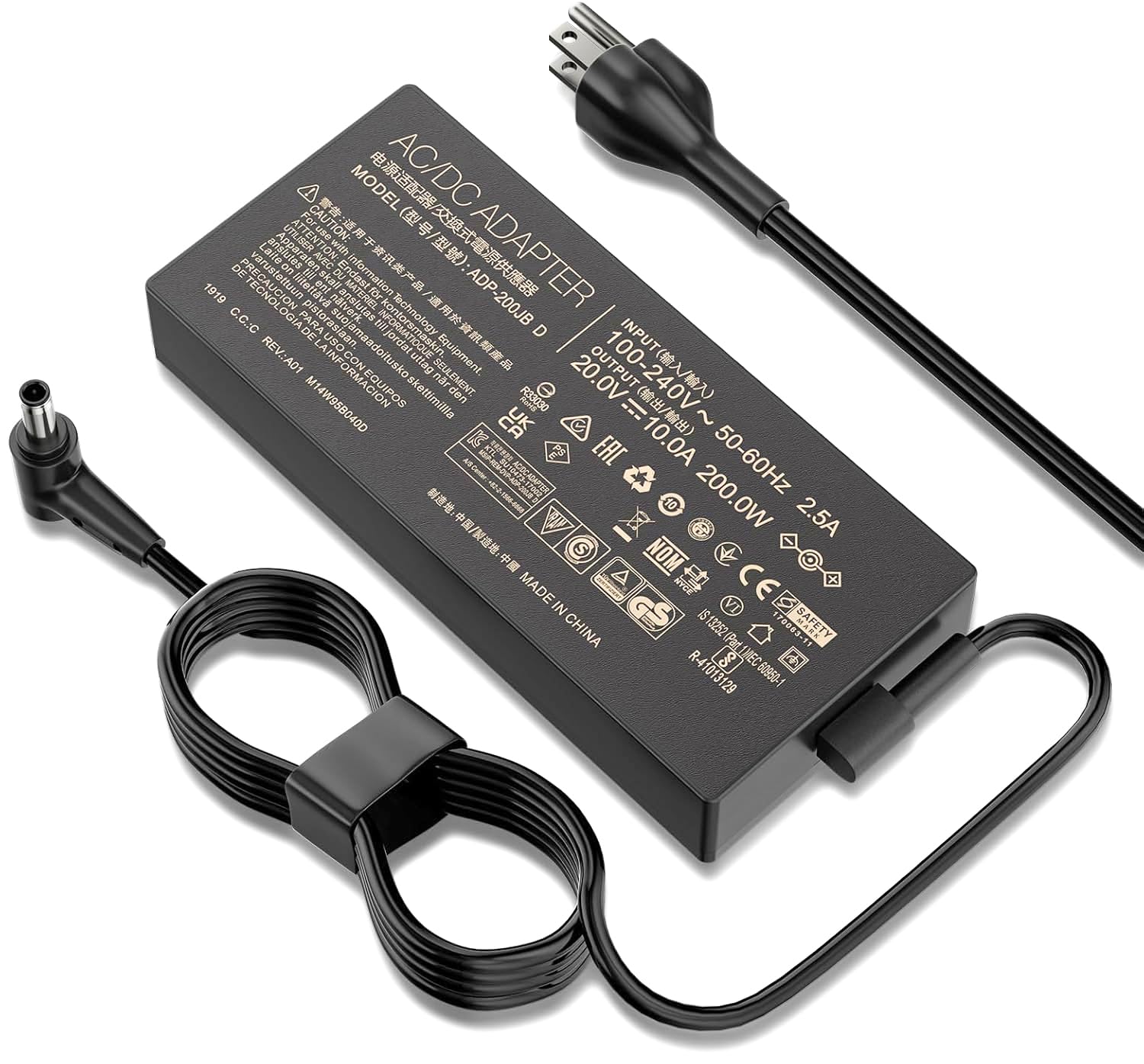 Photo 1 of 200W Laptop Charger Compatible with ASUS ROG Strix G15 G17 G513 G713 G733