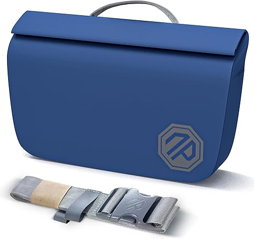 Miniatura 1 de niphean Riñonera impermeable IPX7 con cierre magnético con una sola mano, bolsa seca impermeable duradera, accesorios de kayak, tabla de remo,