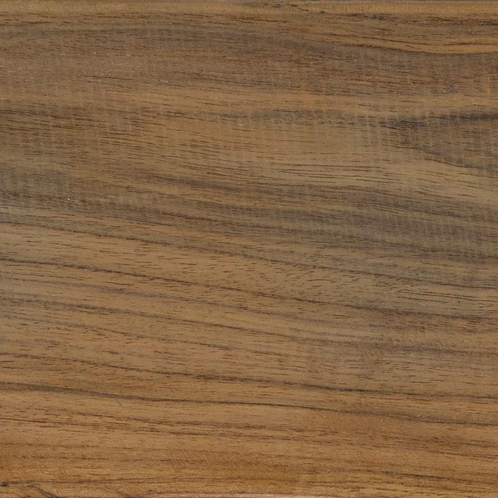 Portacandele in legno di teak massiccio, decorazione da tavolo rustica, per soggiorno, 50 x 15 x 10 cm