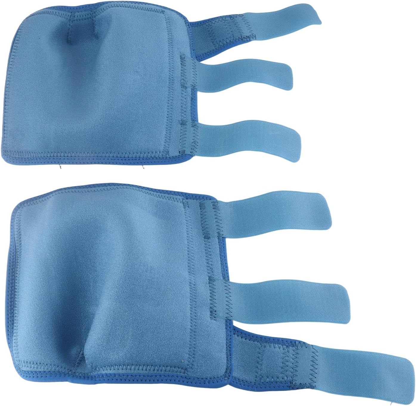 1 Pair Nylon Boots for Horse, Breathable Blue Sports Horse Boots Protective Horse Leg Wraps Horse Leggingswith Hook and Loop Horse Leg Boots