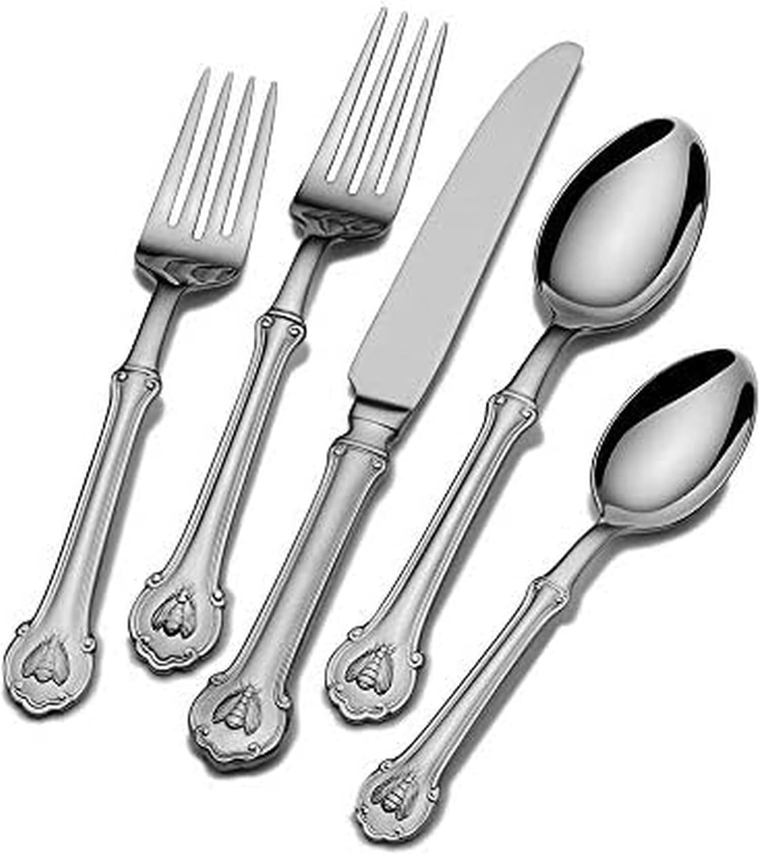 Living 5092476 Napoleon Place Setting, Service for 1, Stainless Steel
