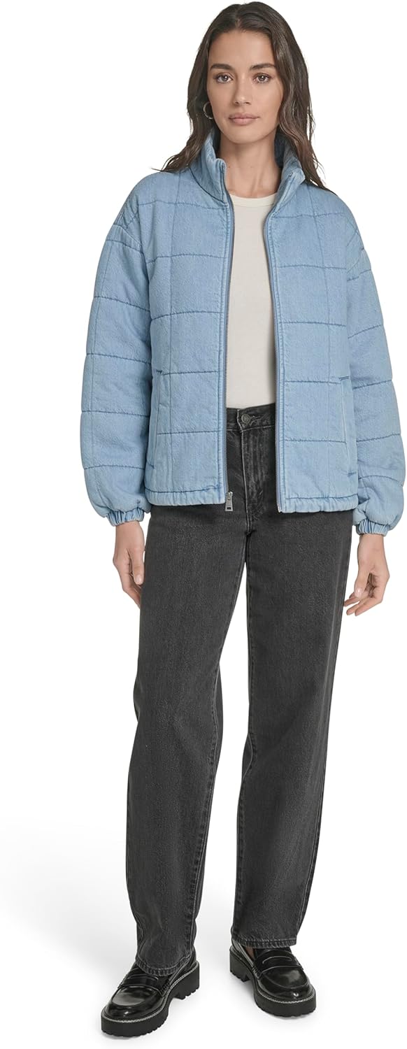 Levi's womens Box Quilted Cotton Jacket - Image 2