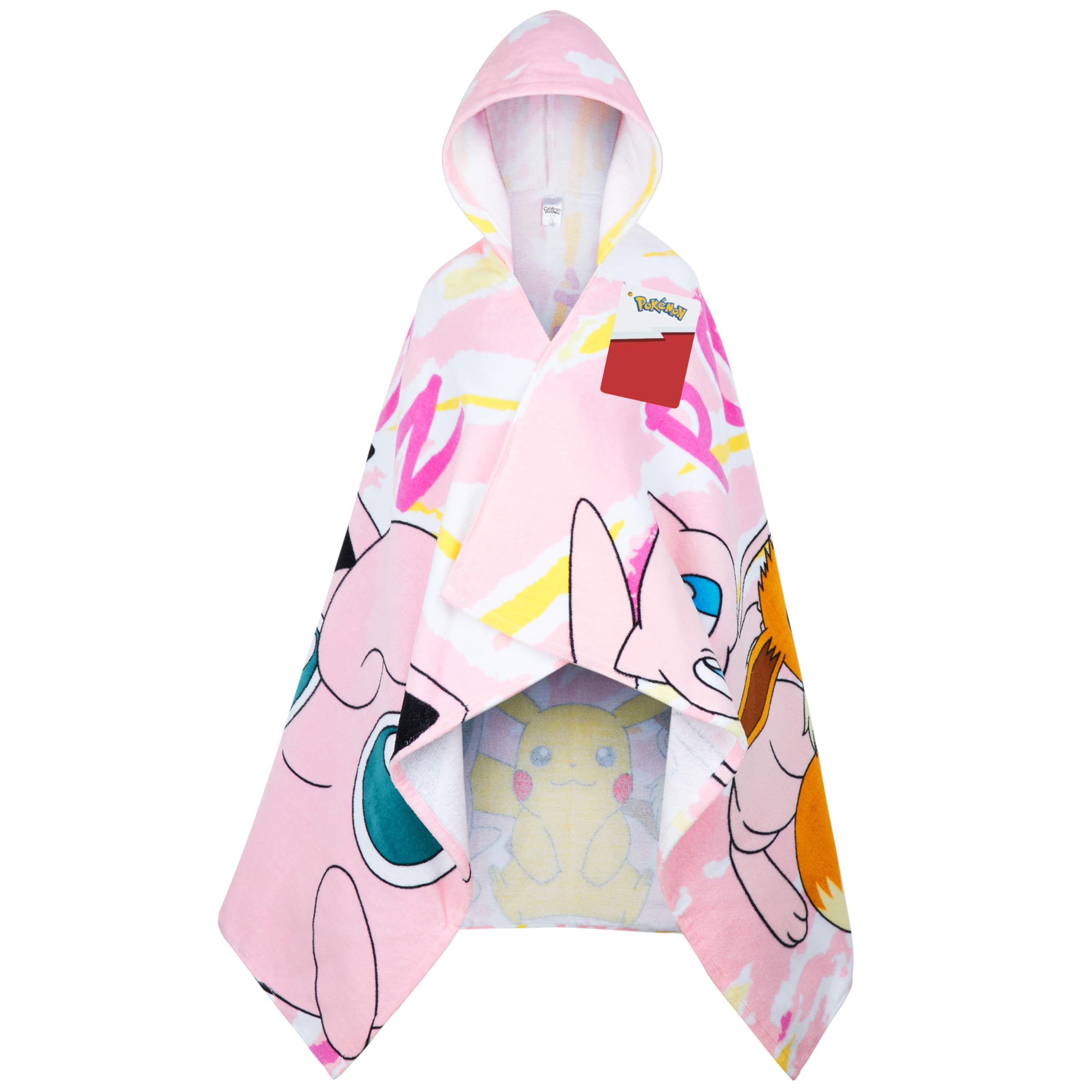 Badponcho voor kinderen - Strandhanddoek - Poncho met capuchon voor het