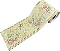 Vista 16 de Moyishi Papel de pared 3D de peonía real de 16.4 ft, fácil de aplicar (rojo oscuro)