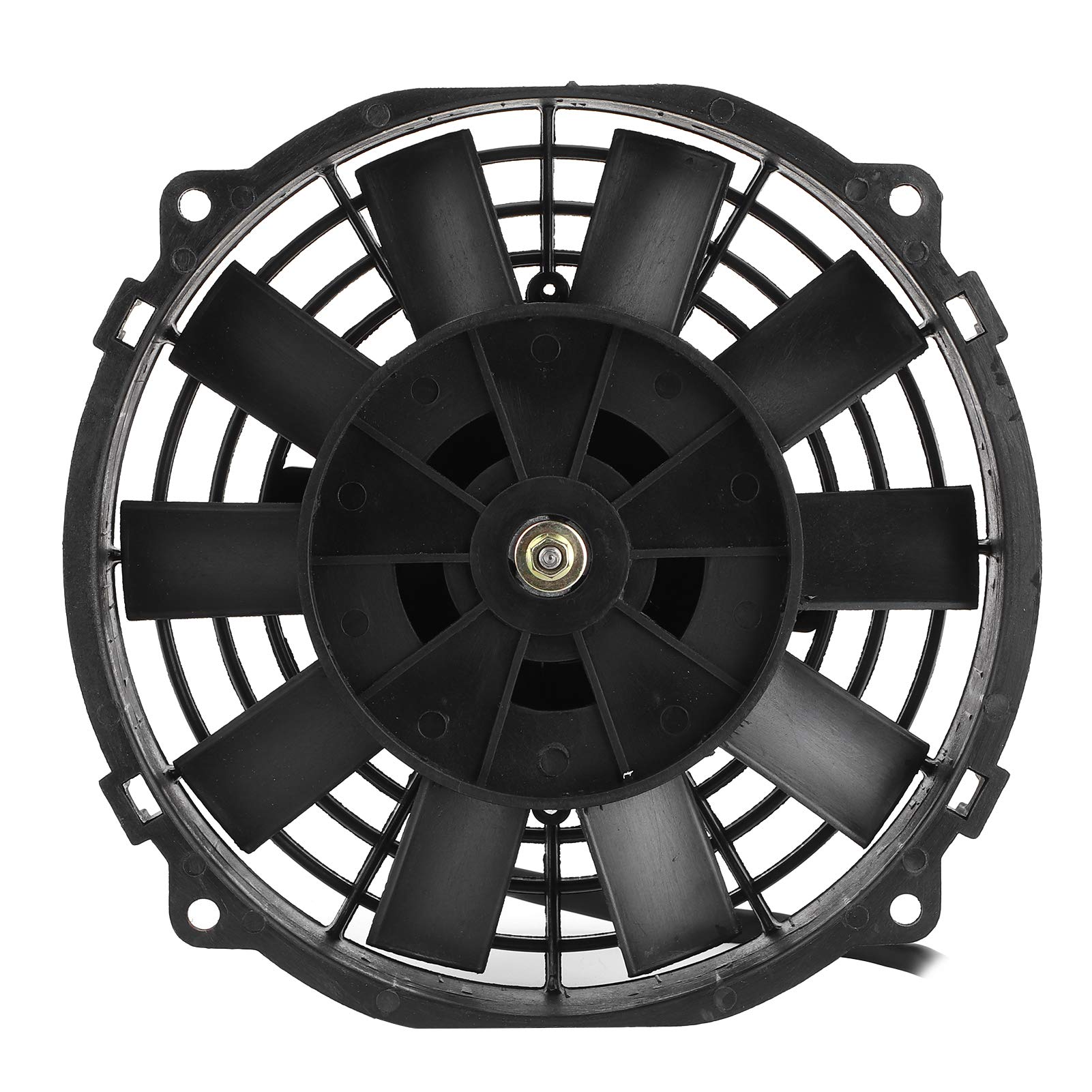Motori della Ventola di Raffreddamento del Motore Automobilistico, Ventola Elettrica Universale 8 Pollici per Radiatore Raffreddamento Automatico Aria Condizionata 10 Pale 12V 80W
