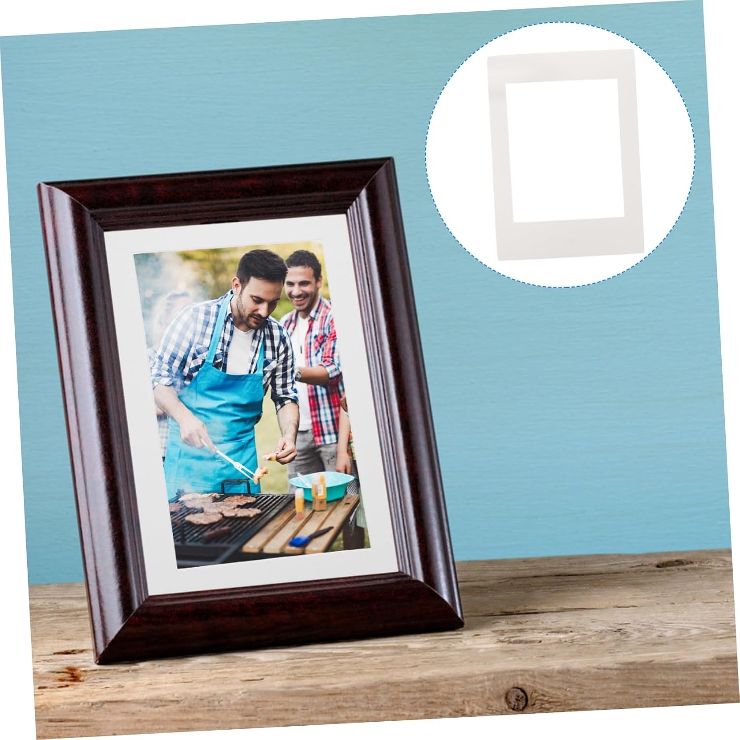 30pcs Photo Frame Mat Board for Artwork Display Acid Pre-cut Mats for Frames for Boys and Girls Crafts and Home Decor