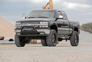 Rough Country 6 Lift Kit with N3 Shocks for Chevy Silverado & GMC Sierra 1500 4WD (1999-2006 & Classic) - Increased Clearance, Aggressive Look