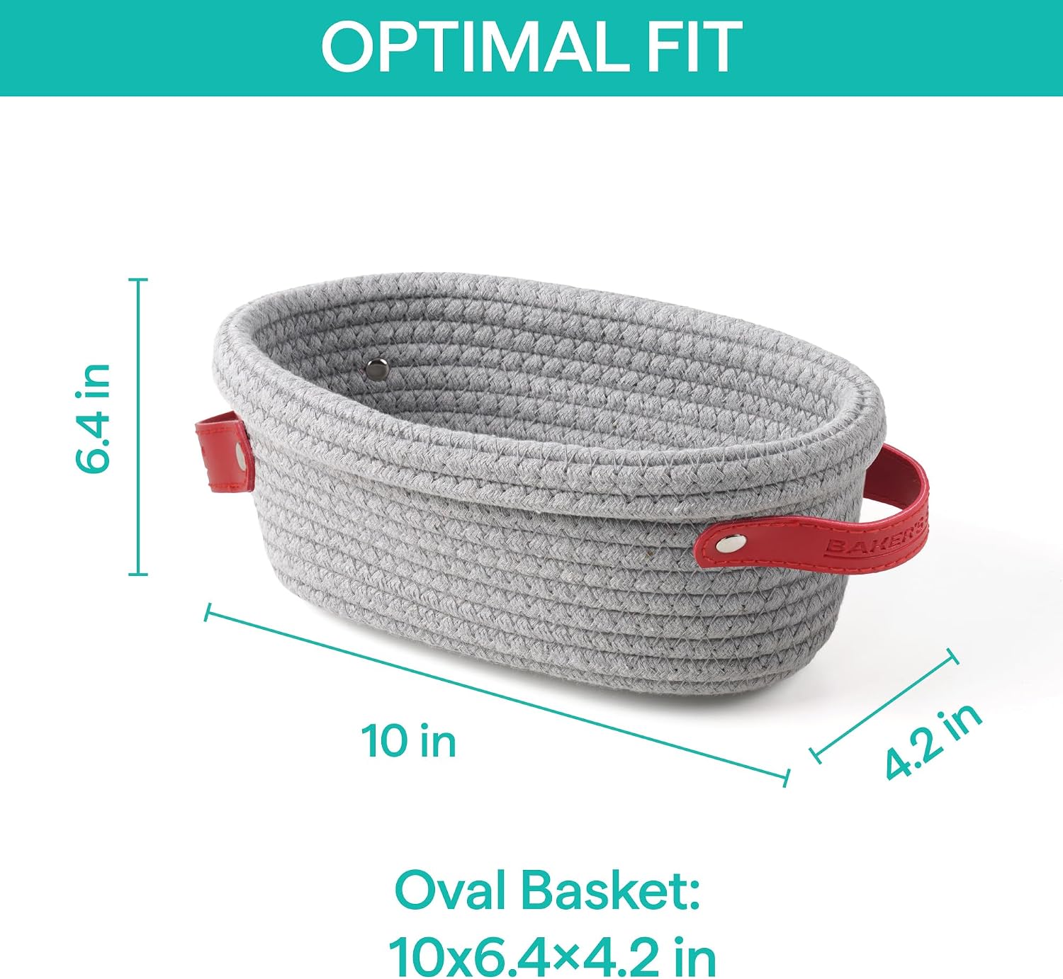 Baker's Secret Cotton Rope Banneton Bread Proofing Basket Set, 2 x Oval Bread Basket with Liners & Covers for Artisan Bread Baking, Sourdough Bread Baking Supplies