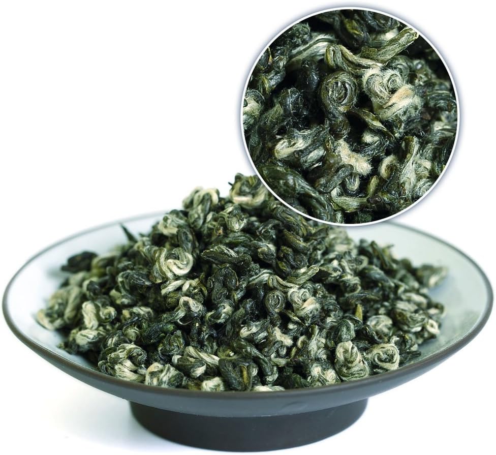 Biluochun Green Tea 250g / 8.8oz Nonpareil Supreme Grade - Suzhou Spring Bi Luo Chun Tea - Chinese Pi lo Chun - Snail Shape