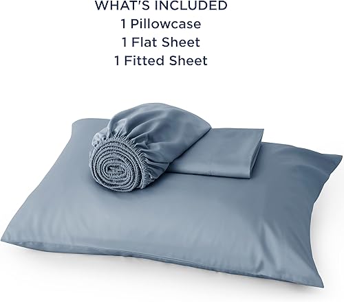 Miniatura 6 de Bedsure Juego de sábanas para dormitorio individual XL, sábanas refrescantes extra largas, rayón derivado del bambú, bolsillo profundo de hasta 16