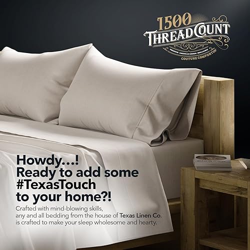 Miniatura 8 de Comfy Sheets - Juego de sábanas de 600 hilos, 100% algodón, 4 piezas de algodón de fibra larga para cama, transpirable, suave y sedoso, se adapta a