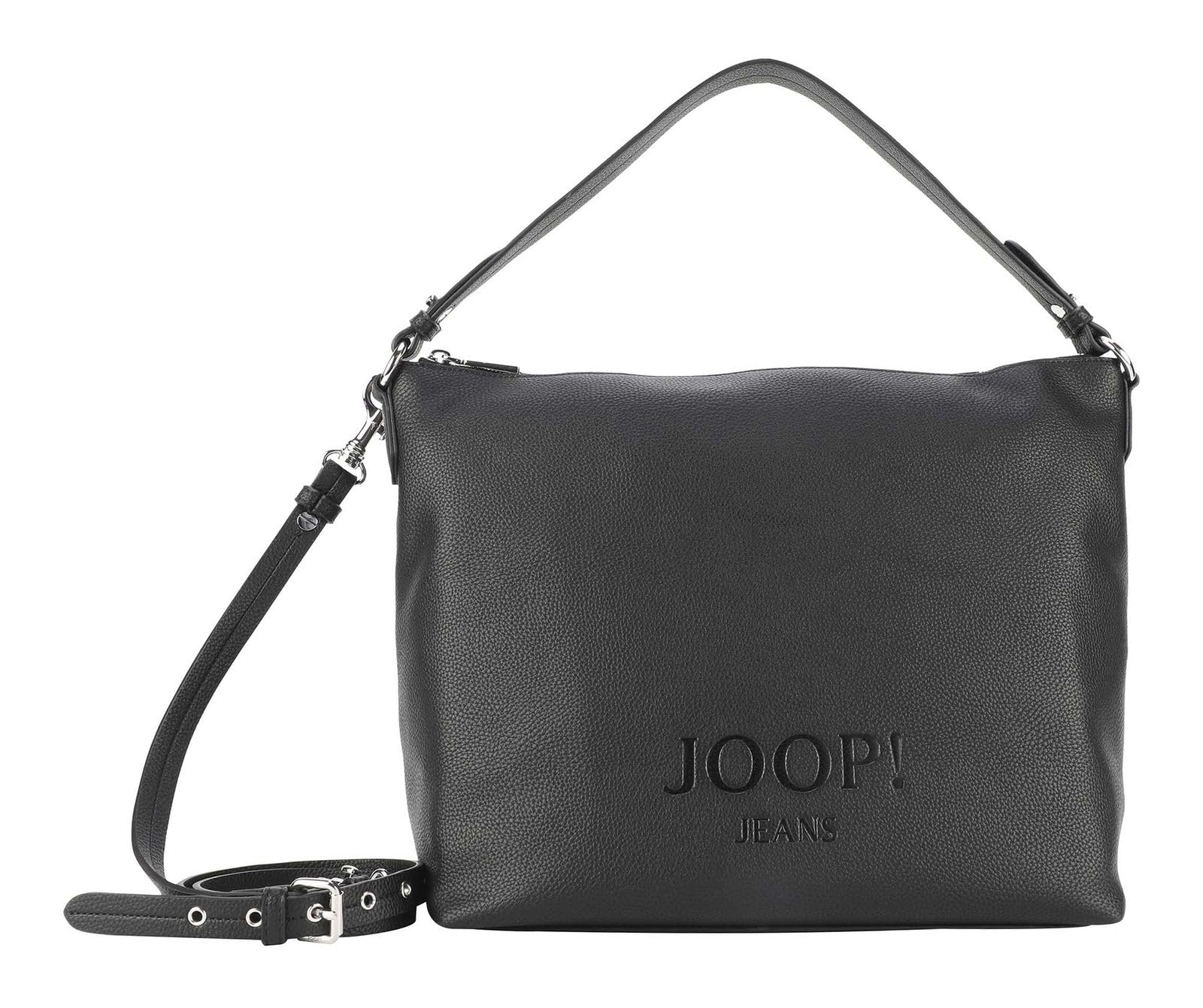JOOP! Lettera 1.0 Dalia Hobo Bag – Größe L, Farbe Schwarz