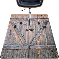 Vista 132 de Teal Hardwood Floor Desk Chair Mat, Painted Wood Board Horizontal Lines Birthdays Easter Holiday Print Backdrop Image, Protects Hardwood Floor Under