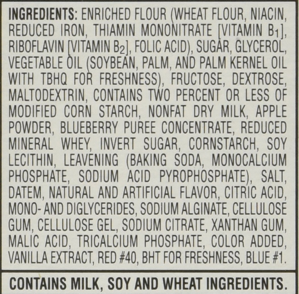 Special K Fruit Crisps, Blueberry, 5-.88 oz pouches, Net Weight 4.4 oz (Pack of 6)