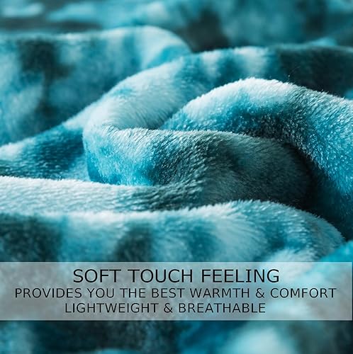 Vista 162 de Hozy - Cobija de forro polar para cama de 330GSM, suave, tela cepillada, muy cálida, para el sofá Gris ceniza