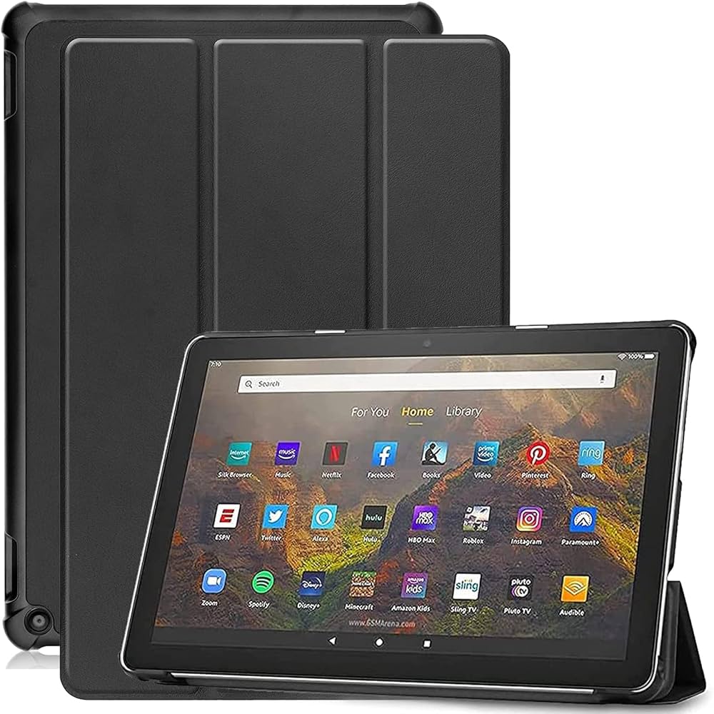 Amazon Fire HD 10 第11世代 カバーつき Amazon.co.jp: 対応 Fire HD 10 カバー スタンド機能付き 保護