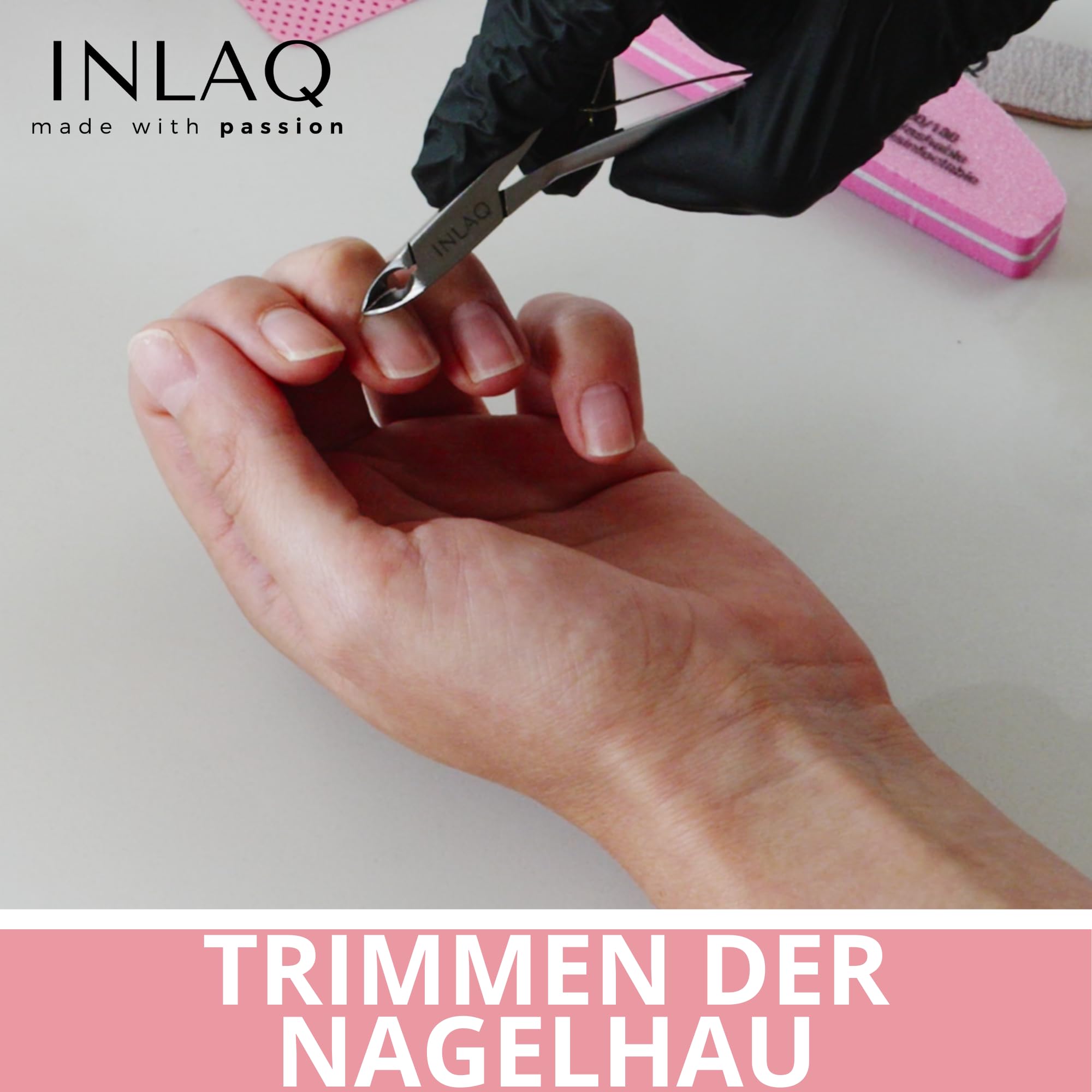 INLAQ Nagelhautzange, 5 Mm Schneide – Aus Rostfreiem Edelstahl, Für Präzise Maniküre & Pediküre
