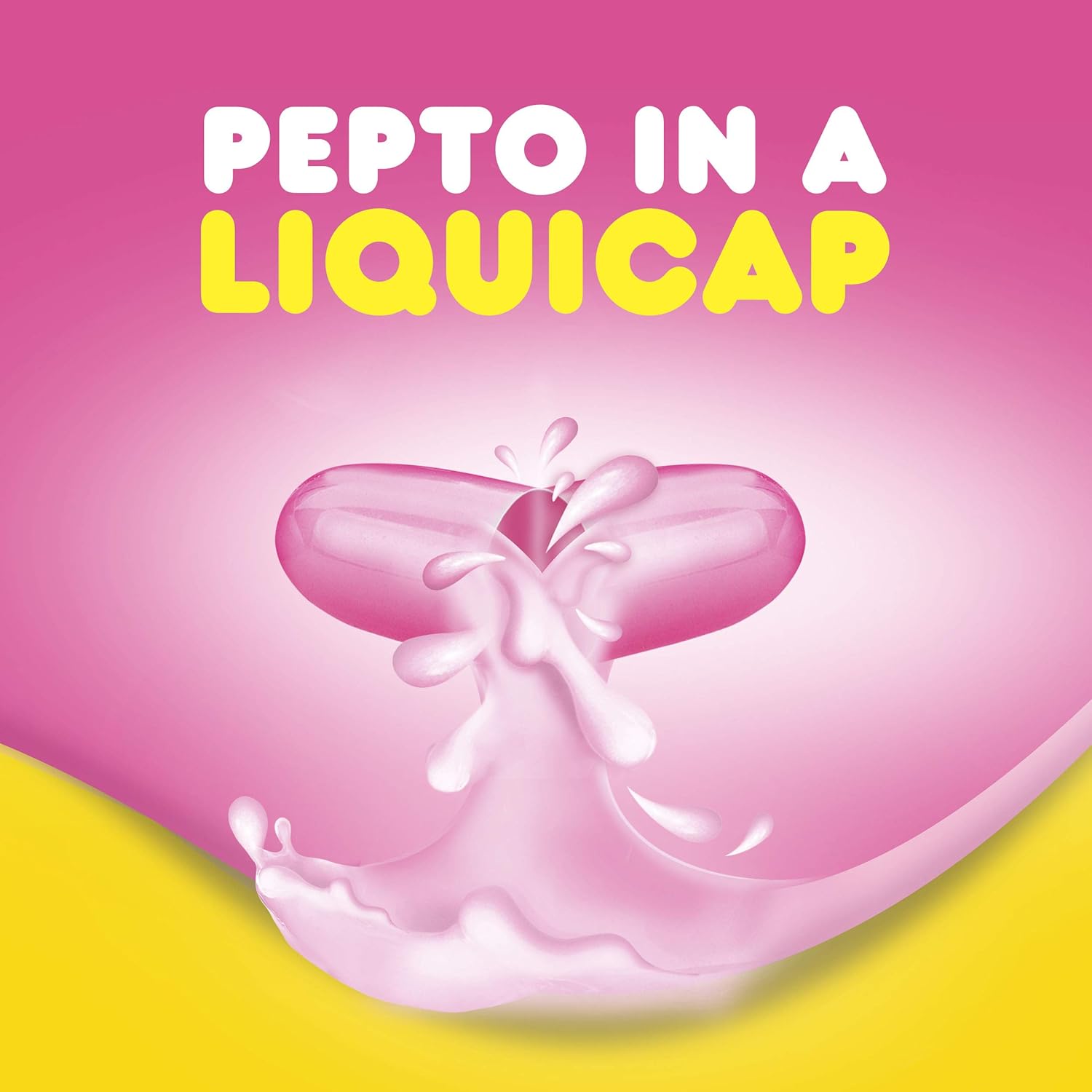 Buy Pepto Bismol Liquicaps, Bismuth Subsalicylate, MultiSymptom Relief