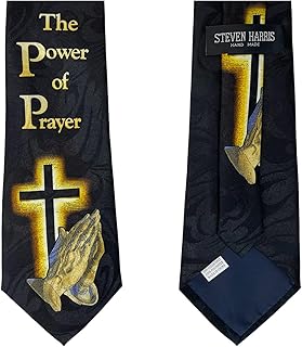 Steven Harris Mens Christian Religious Neckties (1, Design # 42)