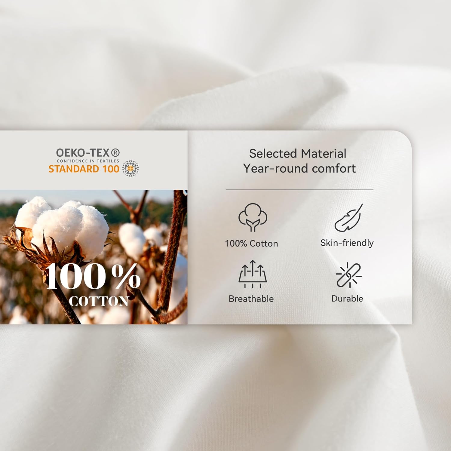 ALPHA HOME 2 in 1 Queen Size Comforter, 1 Down Comforter and 1 Microfibre with Snap Button, Luxurious Fluffy Bedding Feather Duvet Insert with 8 Corner Tabs