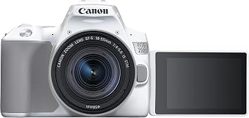 Canon EOS 250D SLR Camera White 18-55mm IS STM Lens