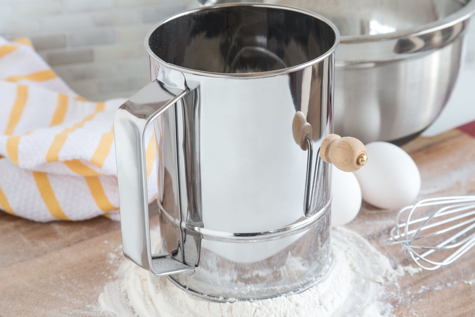 土曜発送 きなこ(ΦωΦ)さん専用 Amazon.com: Fox Run 4639 Flour Sifter, Stainless Steel, 4-Cup