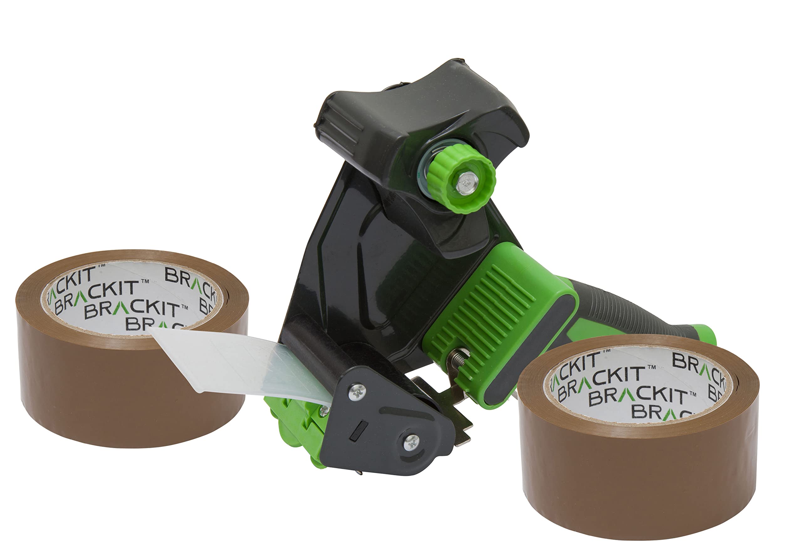 Ruban Adhésif D'Emballage 48mm X 66m - Lot De 6 Rouleaux Avec Distributeur - Brackit