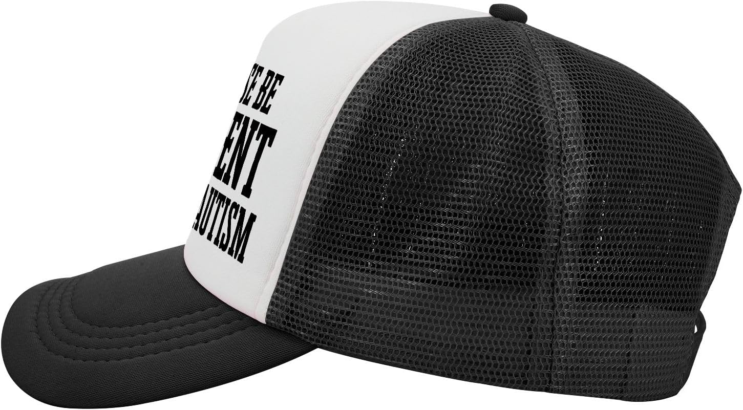 Please Be Patients I Have Autism Sun Hats Cool caps for Son - Image 3