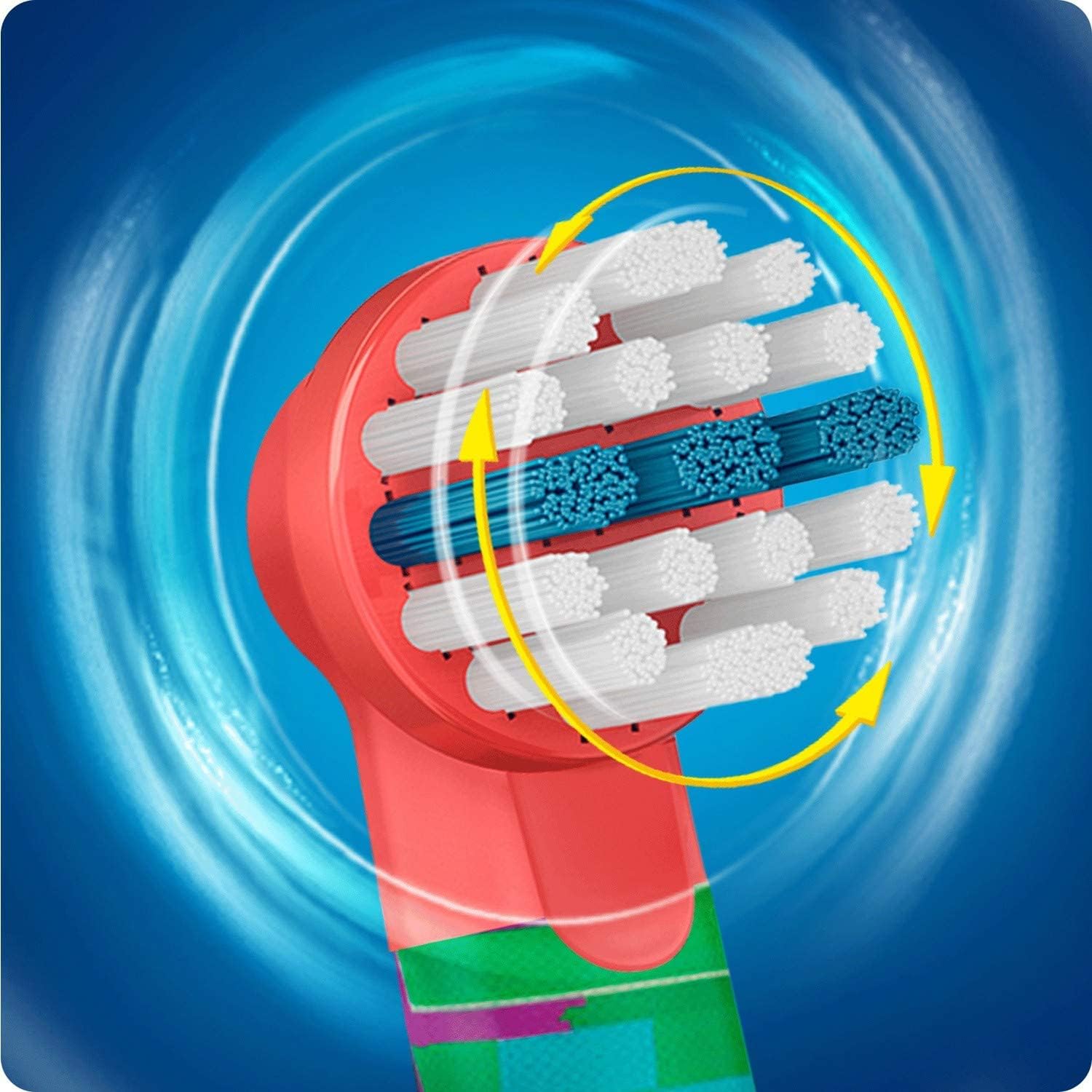 Braun Oral-b Eb10 Stages Power Replacement Brush Heads 2ea [ Disney Cars ]