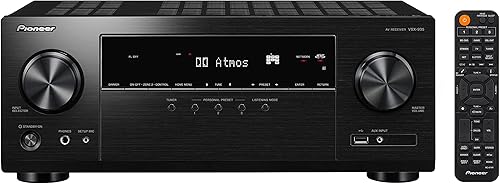 Pioneer VSX-935 Receptor de red de sonido envolvente de 7.2 canales Dolby Atmos (2021)