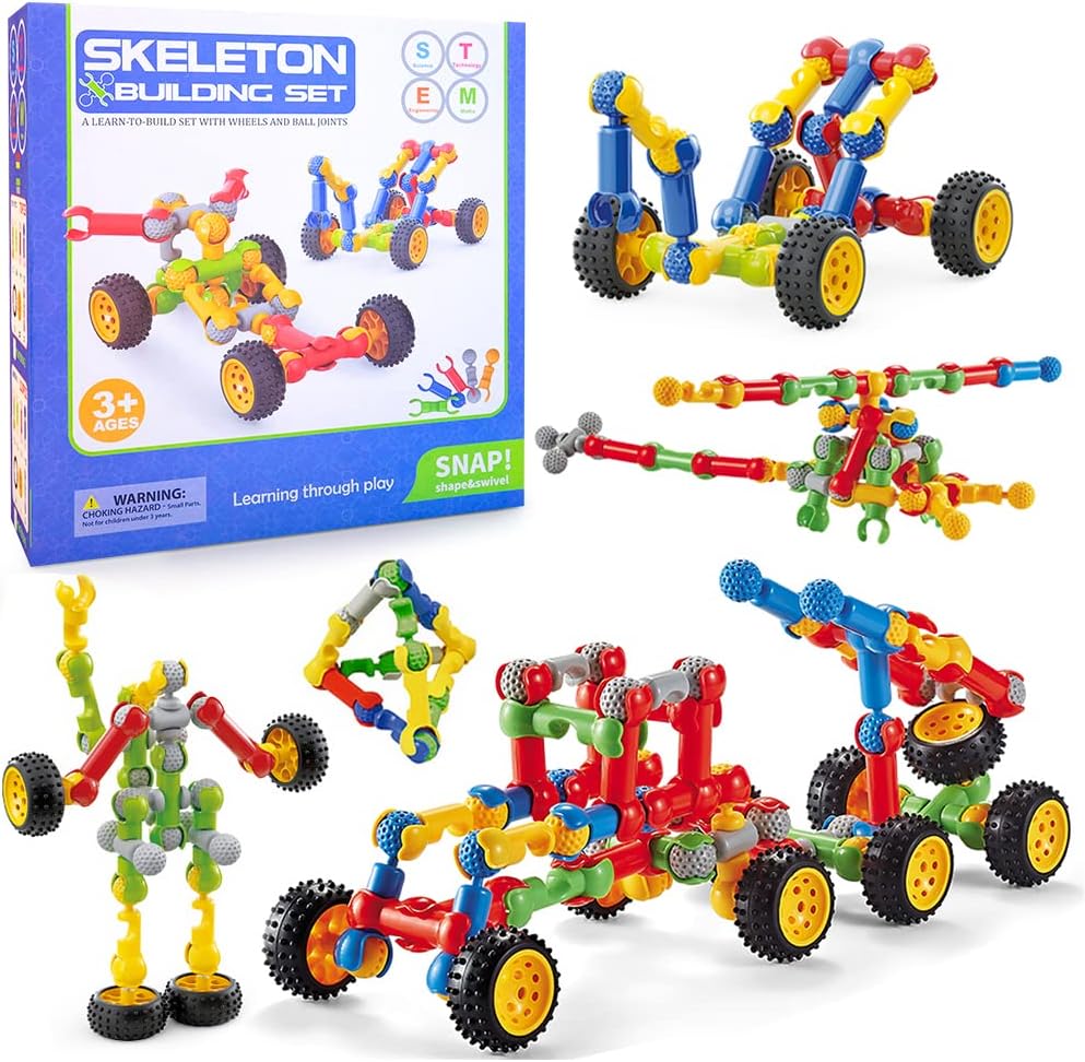 Gifts for 4 5 6 7 8 Kids Toys: Building & Construction Toys Gifts for 4 ...
