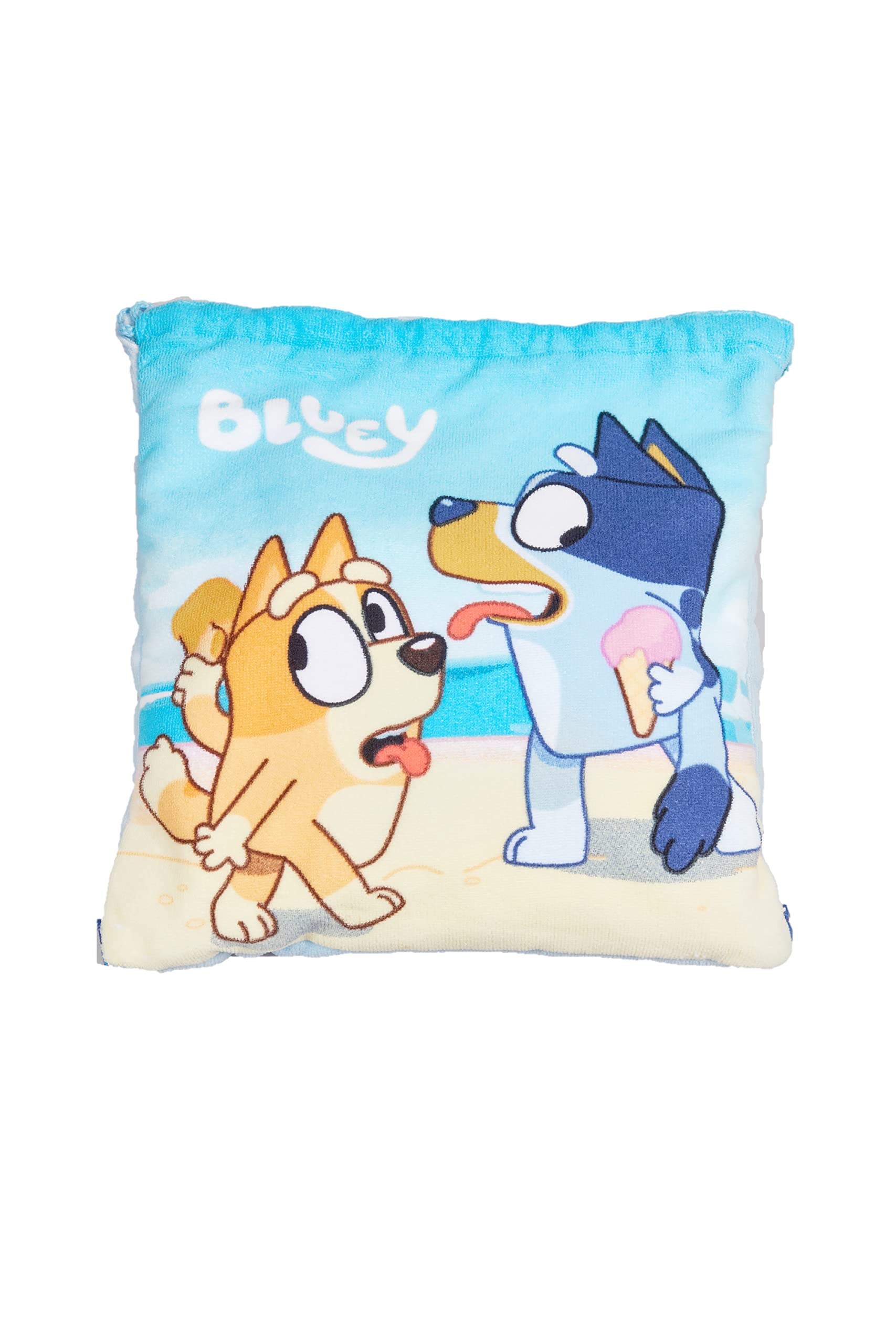 Bluey Beach Towel and Pull String Bag