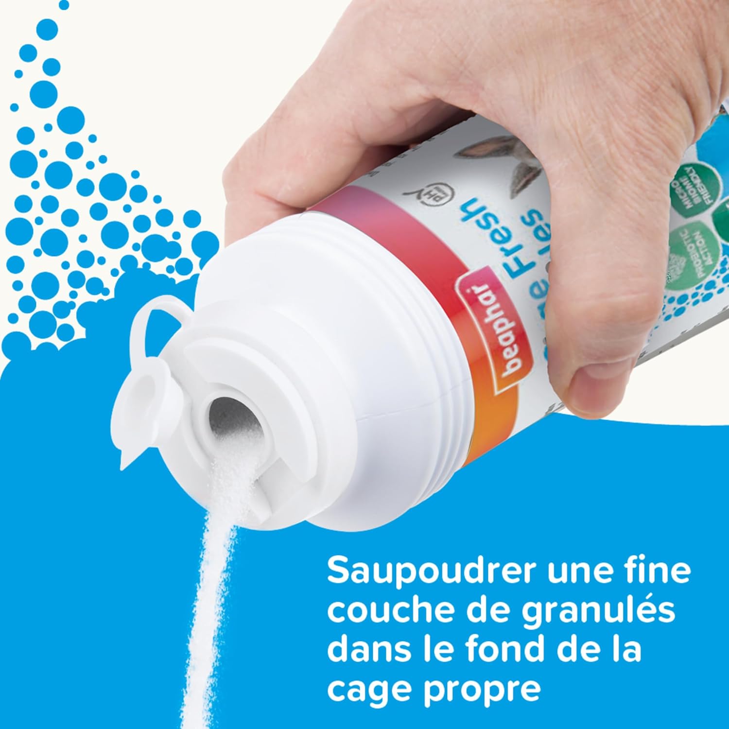 Beaphar granular Odour neutraliser for Rodents’ Bedding, 600 g