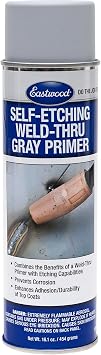 Eastwood Durable Organic Binders Self Etching Weld Thru Gray Aerosol Primer 16.1 oz | 1 Pack