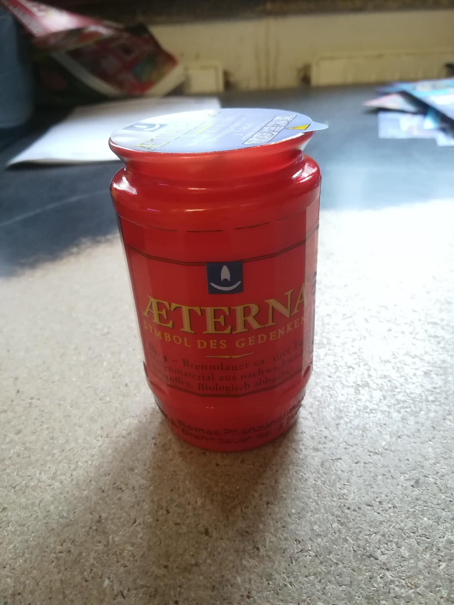 20er Pack Aeterna Grablichter Nr.3, rot
