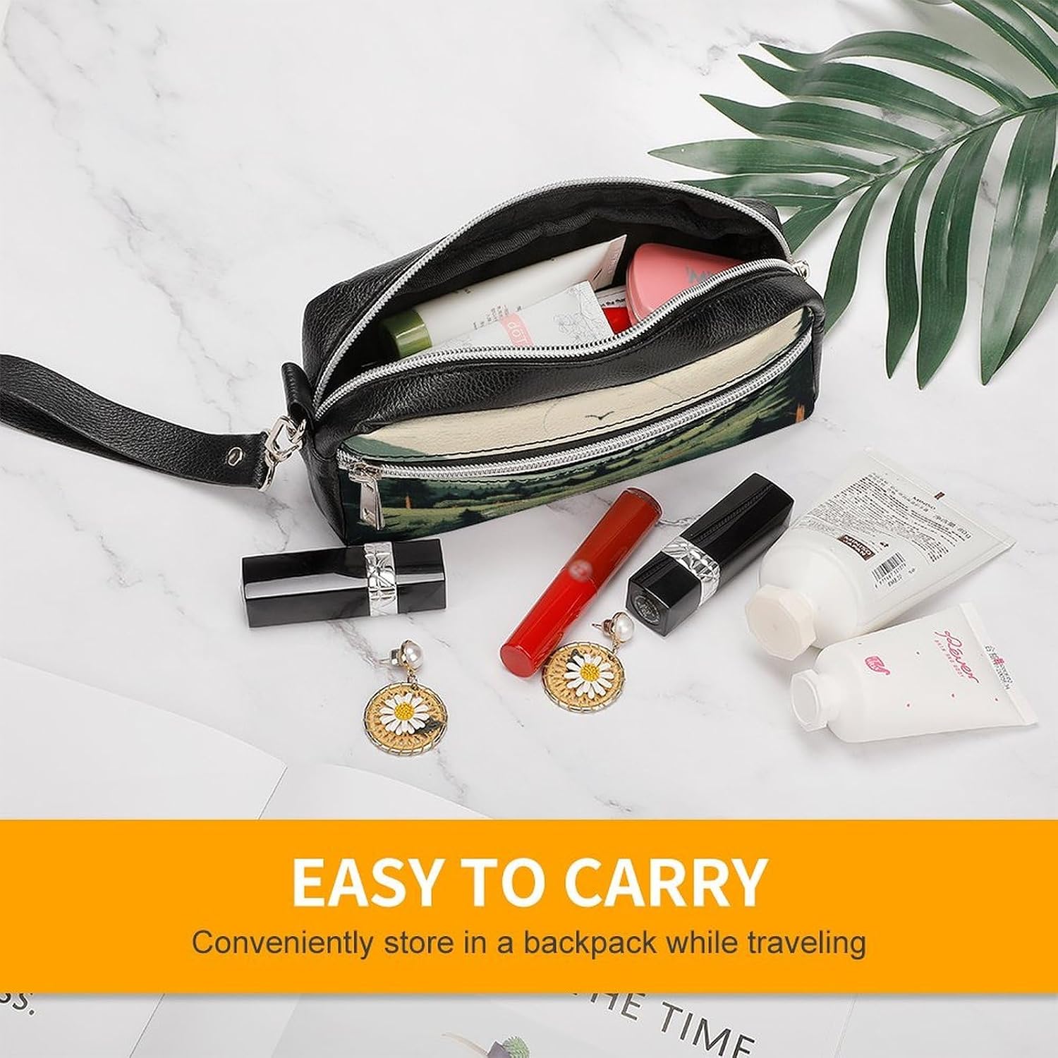 Outdoor Landscape Makeup Bag Cosmetic Bag Pencil Case image 5