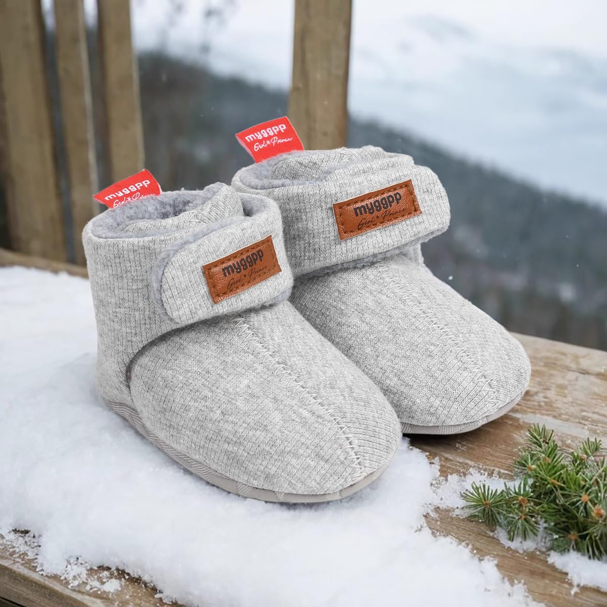 Baby Booties Infant Newborn Boys Girls Slippers Warm Crib Sock Shoes Indoor First Walkers Prewalker