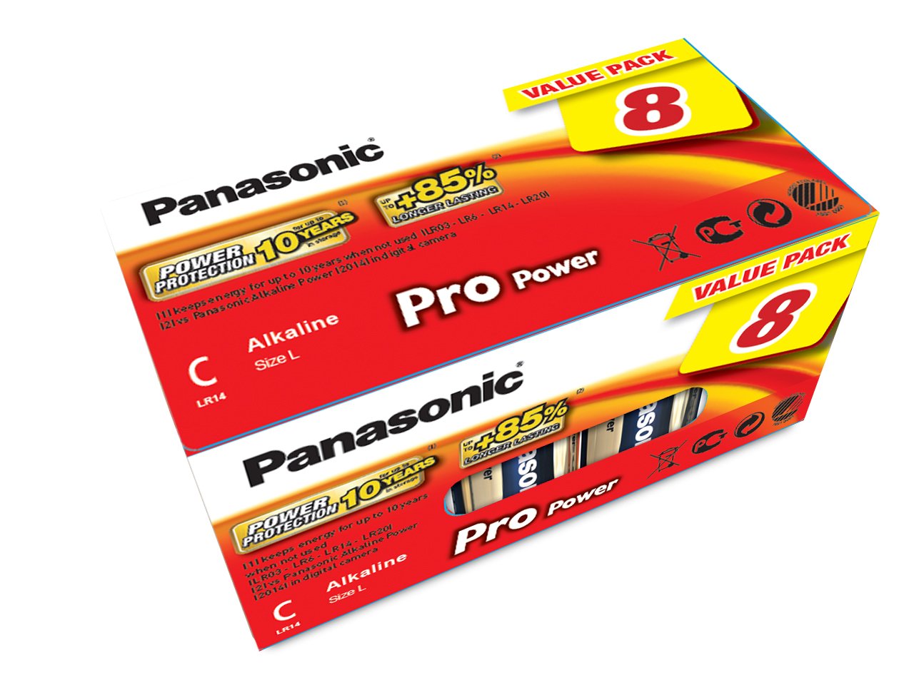 Panasonic Blister 1 Pilas Alcalinas 3LR12 4,5V Pro Power — view 4