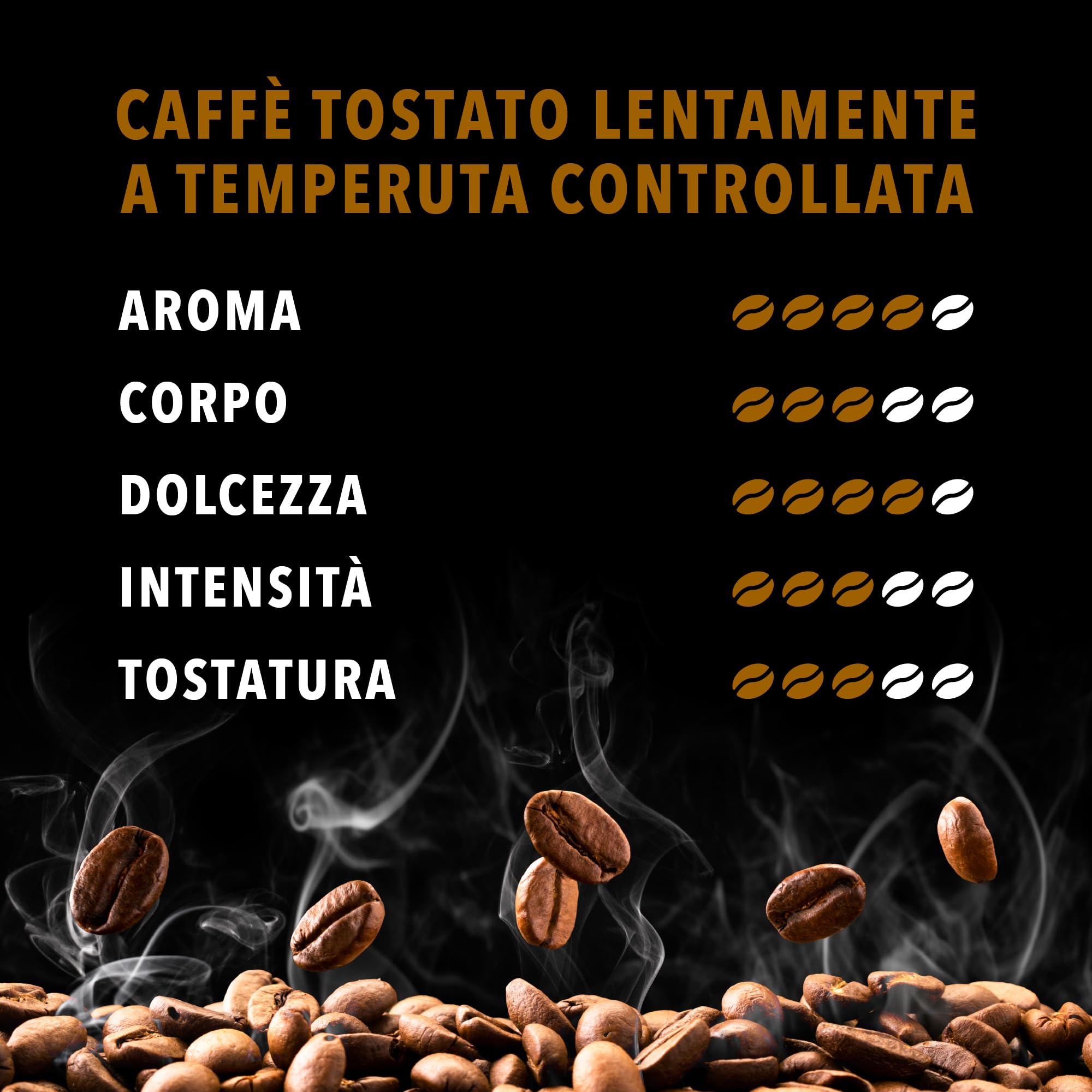 King Cup - 10 Confezioni da 10 Capsule di Caffè Espresso con Caramello, 100 Capsule in Alluminio Compatibili con Sistema Nespresso di Caffè Aromatizzato al Caramello in Capsule Salva Aroma da 5 Gr