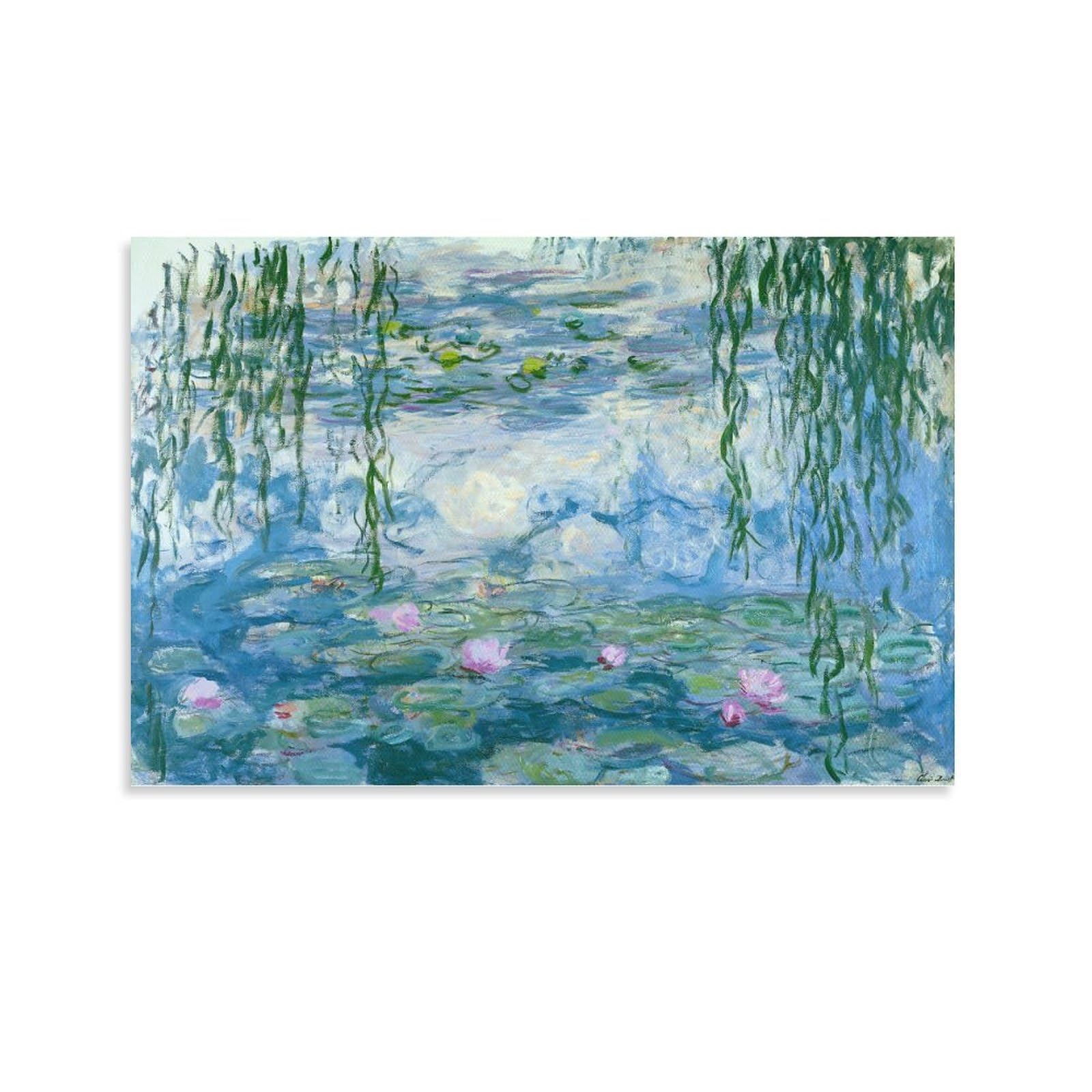 Amazon.co.jp: アートポスター クロード・モネ ポスター 睡蓮 1916